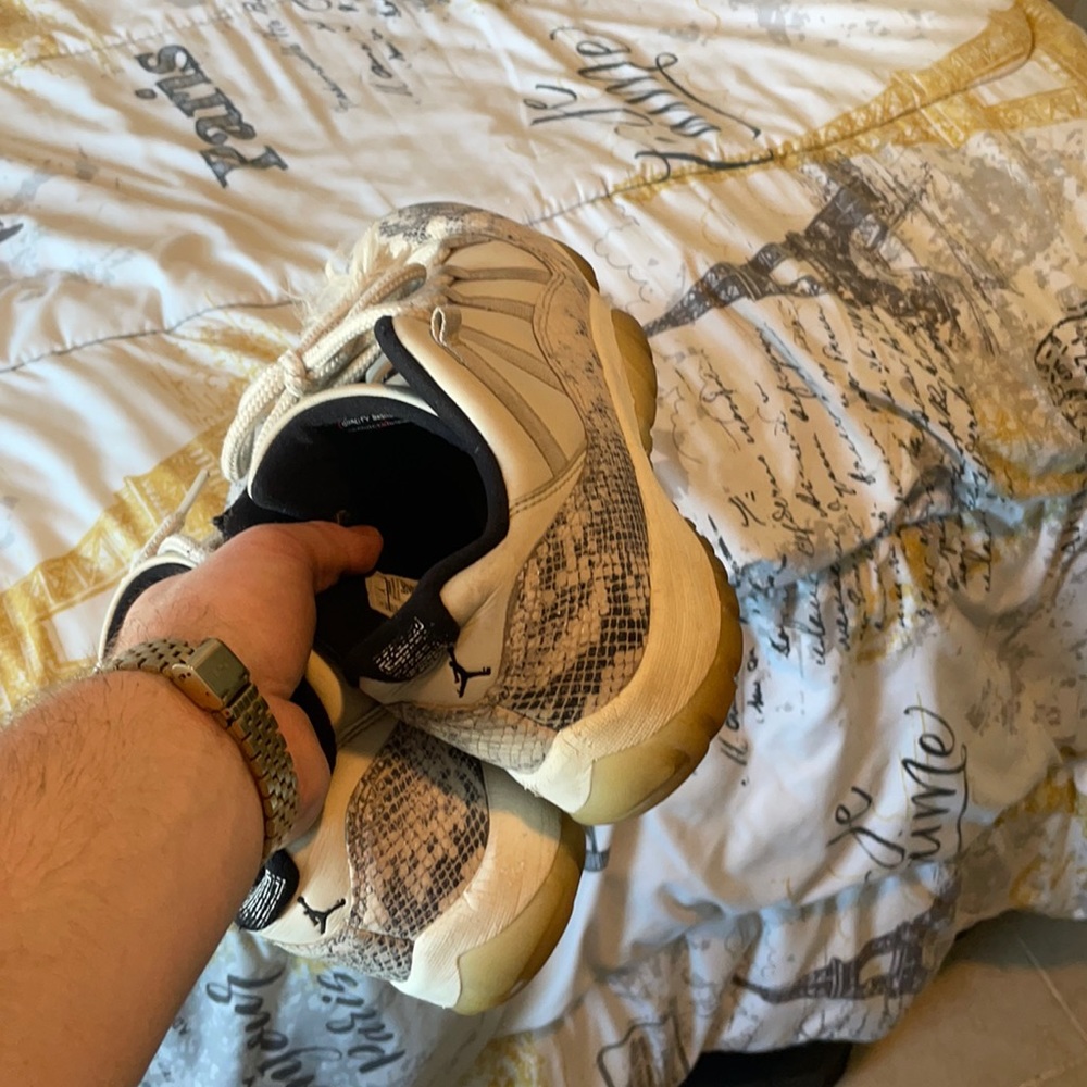 Jordan snakeskin 11s